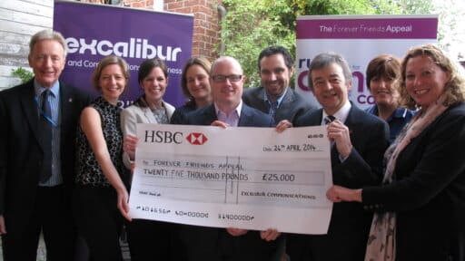 Excalibur Communications pledge to raise £50K for RUH Forever Friends Appeal