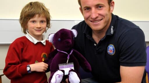 Bath Rugby star Mat Gilbert opens Sirona’s Children’s Audiology Clinic