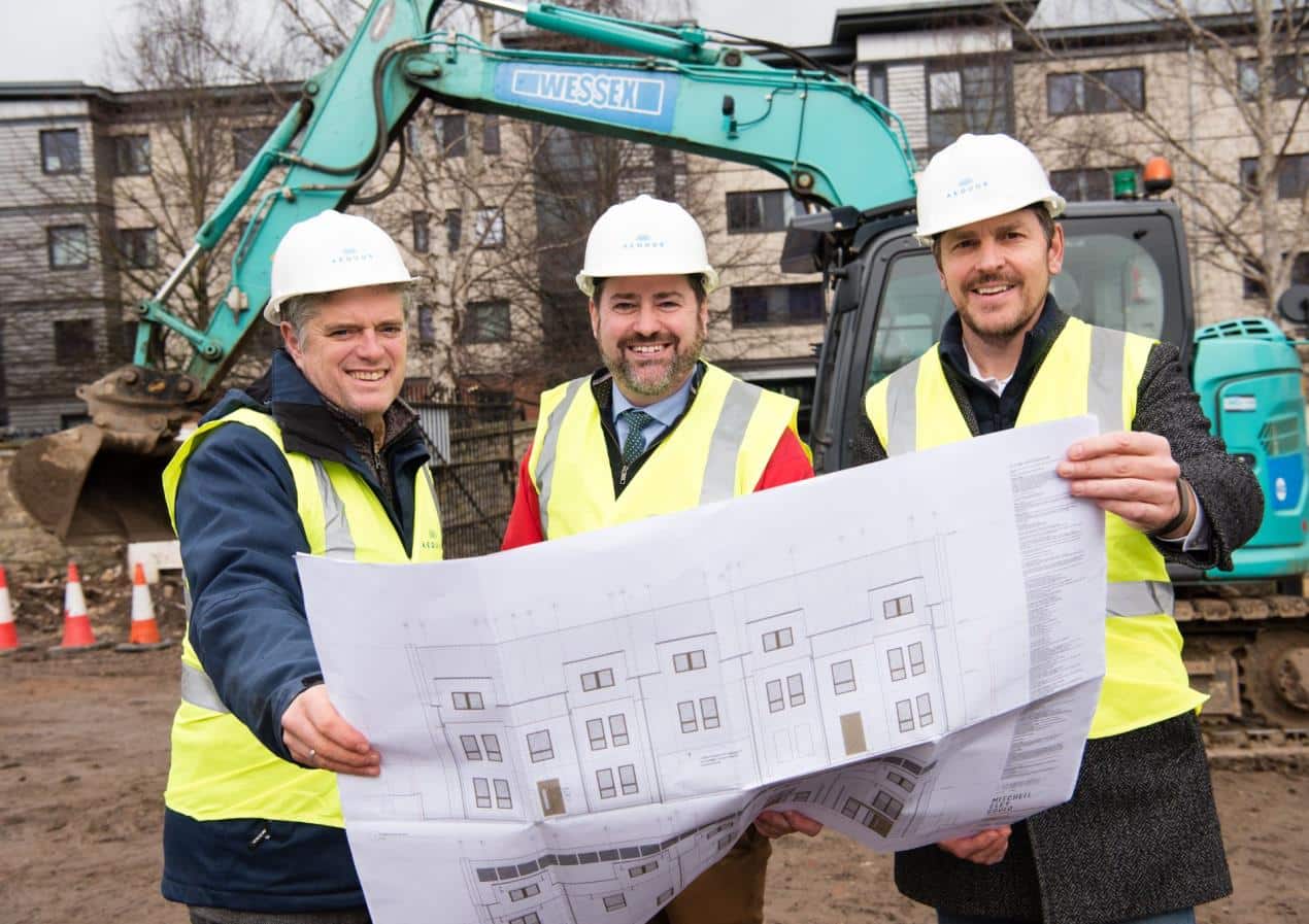 Building work on B&NES new affordable housing scheme gets underway ...