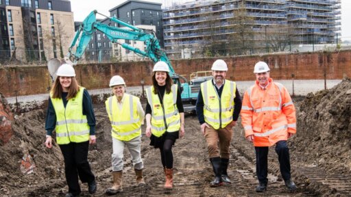 Work gets under way on Bath Western Riverside development
