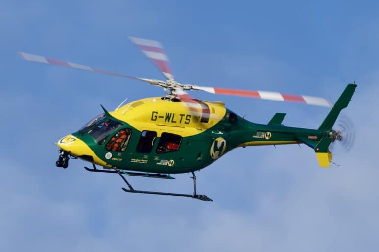 Helicopter in Flight over Quedgeley - Justin Collinge @Jlcollinge_photography3