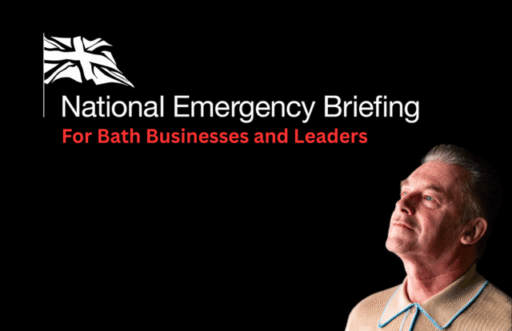 National Emergency Briefing For Bath Businesses featuring Chris Packham